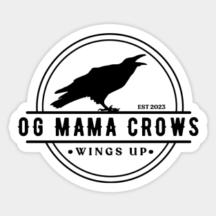 PG OG Mama Crows Sticker